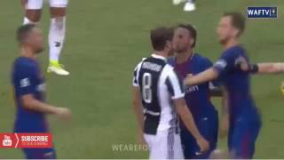 CLAUDIO MARCHISIO VS NEYMAR BRIGA [upl. by Zelten]