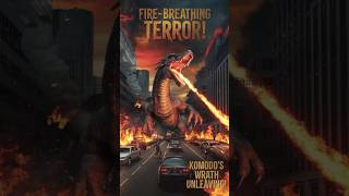 The Dragonlike Komodo Unleashes Fiery Chaos in the City shorts viralvideo ai [upl. by Leach]