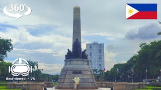 360 VR Walk at Rizal Park Luneta Explore Manila’s Historic Landmark  July 2024  Insta360 X4 [upl. by Byram]