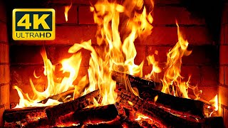 🔥 Cozy Fireplace 4K 12 HOURS Fireplace with Crackling Fire Sounds Crackling Fireplace 4K [upl. by Gavrilla181]