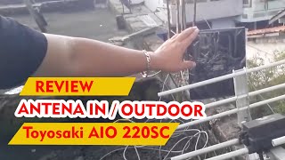 Review Antena Toyosaki AIO 220SC bikin gambar jadi JERNIH amp SIP [upl. by Bobbi]