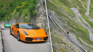 Driving The Stelvio Pass In Supercars  Top Gear Classic [upl. by Niltyak599]