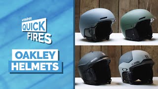 Oakley MOD Helmets  Quick Fire Quiver Reviews [upl. by Yelserp748]