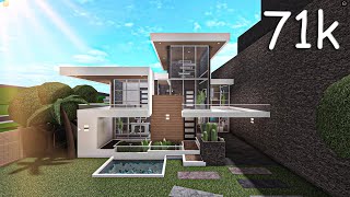 ROBLOX BLOXBURG Modern Family House 71k [upl. by Tlevesoor386]