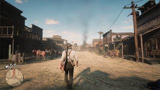 Red Dead Redemption 2  New Austin Armadillo Blackwater Tumbleweed Gameplay  RDR1 Map [upl. by Kilbride121]