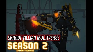 SVM Skibidi Villian Multiverse Season 2  6  10  extra scenes melon playground [upl. by Danczyk]