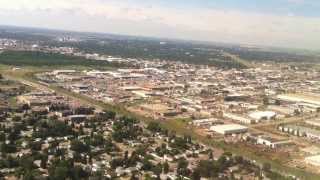 landing in Saskatoon [upl. by Ecneret]