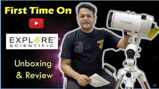 First Time On Youtube Telescopes Review 1001400 telescope ExploreScientificOfficial [upl. by Suiraj]