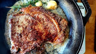 The Perfect WELL DONE ButterBasted Steak [upl. by Atisusej848]