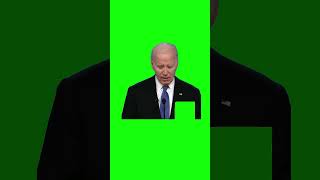 Biden Stuttering  Green Screen [upl. by Hirst446]