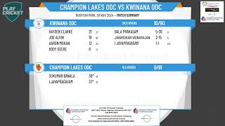 Champion Lakes ODC v Kwinana ODC [upl. by Reichert]