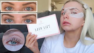 I Tried A Lash Lift Kit From ICONSIGN  Does It Really Work [upl. by Dotti]