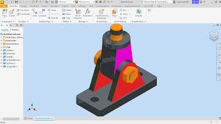 Machinist Jack Autodesk Inventor 2023 2022 2021 2019 Tutorials cad cam inventor2023 [upl. by Robb]