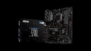 MSI Z390A PRO Motherboard Unboxing and Overview [upl. by Myriam195]