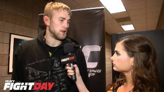 Alexander Gustafsson UFC 141 post fight interview [upl. by Siesser]