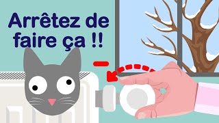 Moins chauffer en hiver ça ne sert à rien  la loi de refroidissement [upl. by Zillah466]