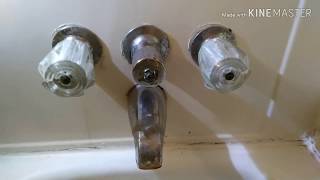 Install 3 handle shower faucet [upl. by Brok]