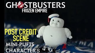 GHOSTBUSTERS FROZEN EMPIRE Post Credit Scene  StayPuft Mayhem Clip [upl. by Yltnerb]