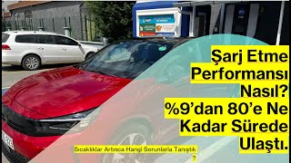 Corsa Electric 9 dan 80e Kaç Dakikada Ulaştı Havalar Isınınca Neler Farklılaştı corsaelectric [upl. by Nylakcaj]