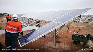 ARaymond Energies  Solar Installations worlwide [upl. by Adlai912]