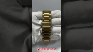 Touch Widget Spinner Dial Gold Tone Watch touchwatches watches [upl. by Hackney]