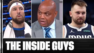 Chuck Doubts The Mavericks quotI think Dallas is a bottom of the West 6 7 or 8 seedquot 👀  NBA on TNT [upl. by Ayota]