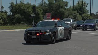 California Highway Patrol Units Responding Code 3 [upl. by Adlemy]