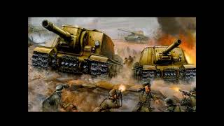 SovietRussia March of the Soviet Tankists English Translation  REUPLOAD [upl. by Ahsuoj]