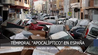 Temporal en Valencia España enfrenta una de las peores catástrofes meteorológicas [upl. by Sophie537]