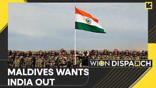 Indian troops in Maldives asked to leave by Presidentelect  WION Dispatch [upl. by Osi]