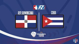 REP DOMINICANA VS CUBA JORNADA 2  JUEGO 11 PREMUNDIAL U18 ESTADIO JD AROSEMENA [upl. by Ettennaj]