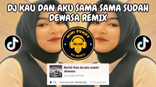 DJ KAU DAN AKU SAMA SAMA SUDAH DEWASA REMIX  DJ RINDU BERAT FULL BASS VIRAL TIKTOK TERBARU 2024 [upl. by Saticilef]