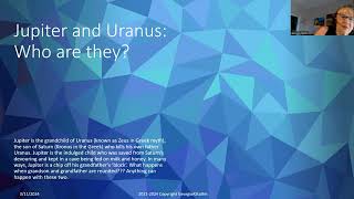 JupiterUranus Part 1 of 3 quotWho are theyquot [upl. by Penney]