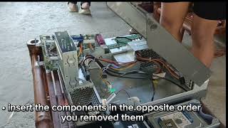 System Unit Disassembly amp Assembly  Installing Linux Operating System [upl. by Godrich447]