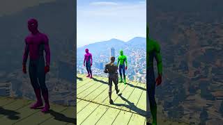 SpiderMan’s Wild Water Fails in GTA 5  Ragdoll Madness Ep116 Shorts [upl. by Motch]