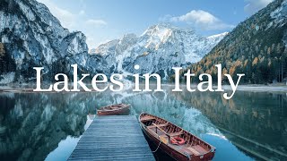 The 12 Most Beautiful Lakes in Italy [upl. by Ronel]