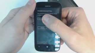 Nokia Lumia 510 hard reset [upl. by Telrahc]