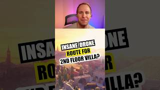 R6 Siege Insane drone route for 2nd floor Villa rainbowsixsiege r6siege r6s rainbow6siege r6 [upl. by Goddart]