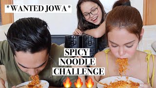 SPICY NOODLE CHALLENGE WANTED JOWA  IVANA ALAWI [upl. by Asseram335]