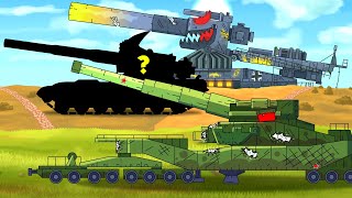 WHICH ONE OF THEM IS DORA What monster  Cartoons about tanks [upl. by Yelserp]