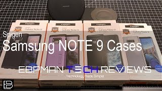 Spigen Samsung Galaxy Note 9 Cases [upl. by Asle]