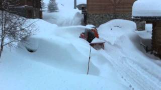 Holder C474 Snow Blower in Tignes 2011 2 [upl. by Sherborn]