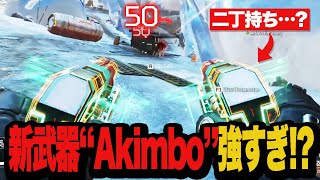 二丁持ちのピストル“Akimboquotが想像以上の強さだった…！【Apexエーッペクス】 [upl. by Selij645]