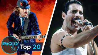 Top 20 Greatest Rock Bands [upl. by Garmaise]