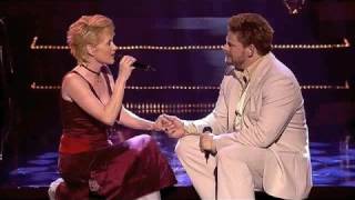 Stig Rossen and Trine Gadeberg sing The Rose [upl. by Amzaj561]