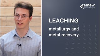 Leaching in metallurgy and metal recovery [upl. by Iknarf]