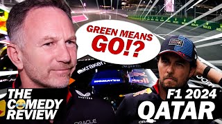 Sergio Perez Has Hit a New Low F1 2024 Qatar GP The Comedy Review [upl. by Aihtyc]