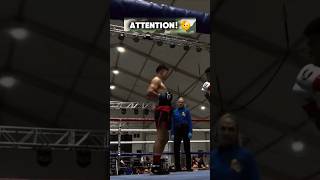 BOXER HITS HIM SO HARD HE FREEZES LIKE A STATUE 🥊😳 [upl. by Ennaerb]