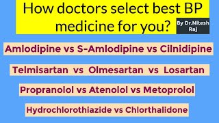 BP ki sabse best aur safe DawaiHow to choose best Blood Pressure medicine 💊 by Dr Nitesh Raj [upl. by Tocs]