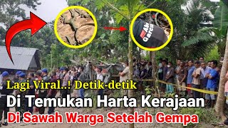 Viral Detikdetik Di Temukan Harta Kerajaan Setelah Gempa Kemarin [upl. by Nnaeoj402]